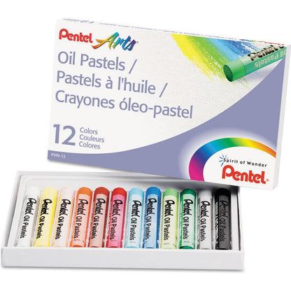 Pentel Arts Oil Pastel 12'li Set