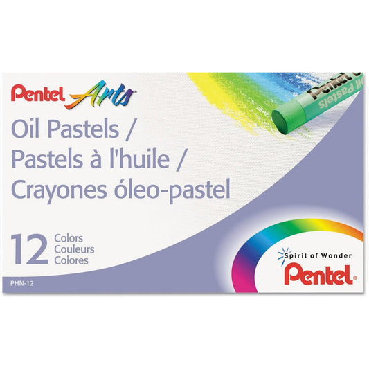 Pentel Arts Oil Pastel 12'li Set