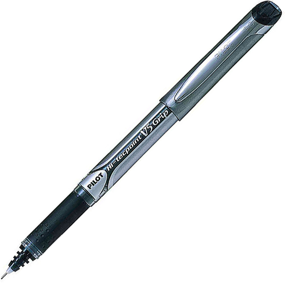 Pilot V5 Grip Hi-TecPoint Siyah