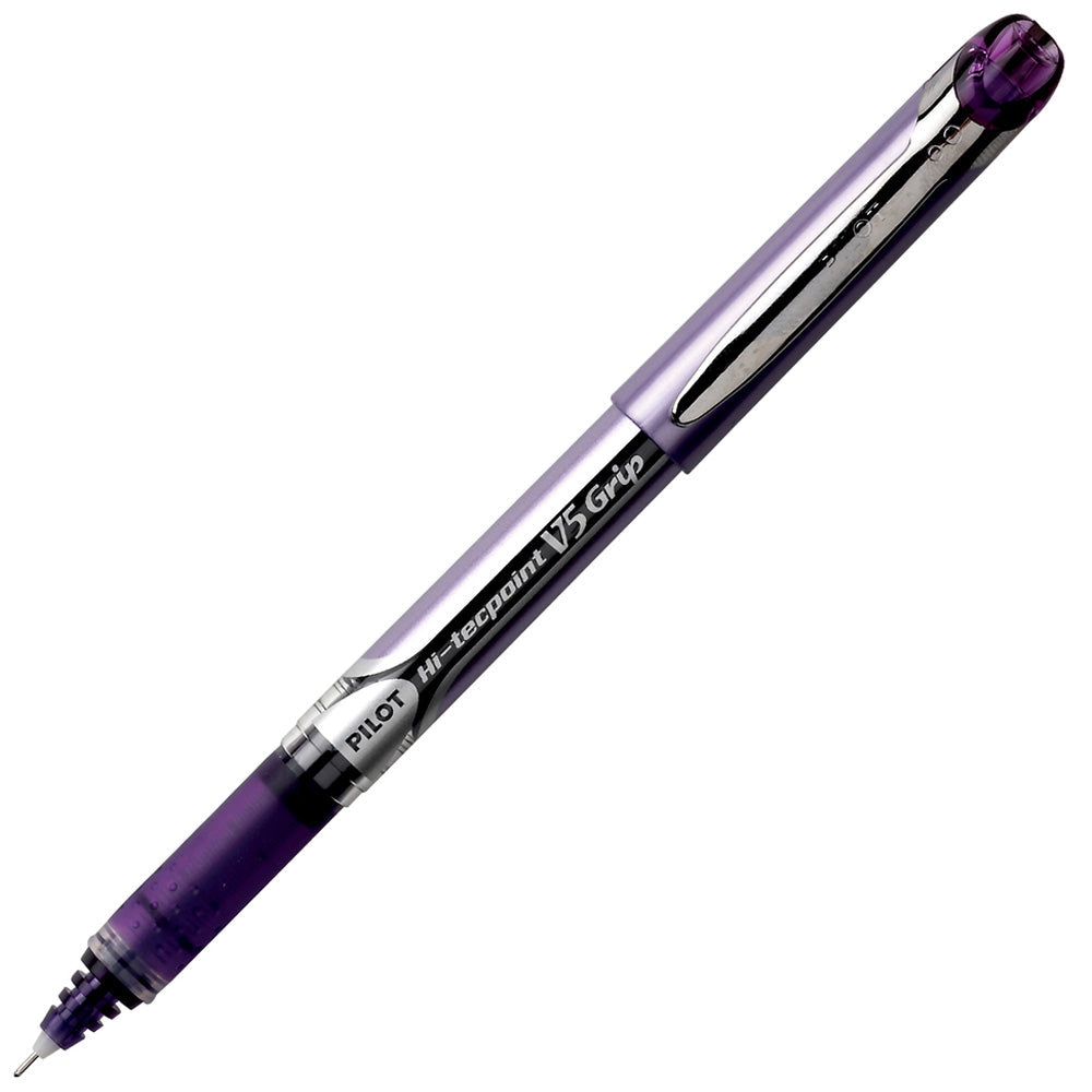 Pilot V5 Grip Hi-TecPoint Mor