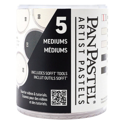 PanPastel Ultra Soft Artist Pastel Medium Set 5'li