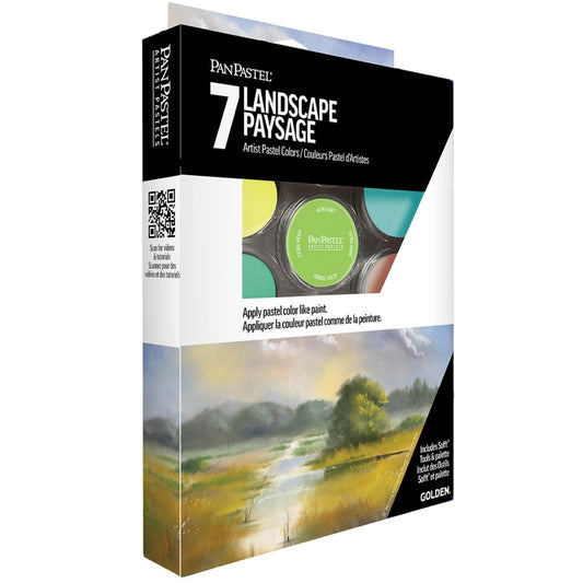 PanPastel Ultra Soft Artist Pastel Landscape Set 7'li