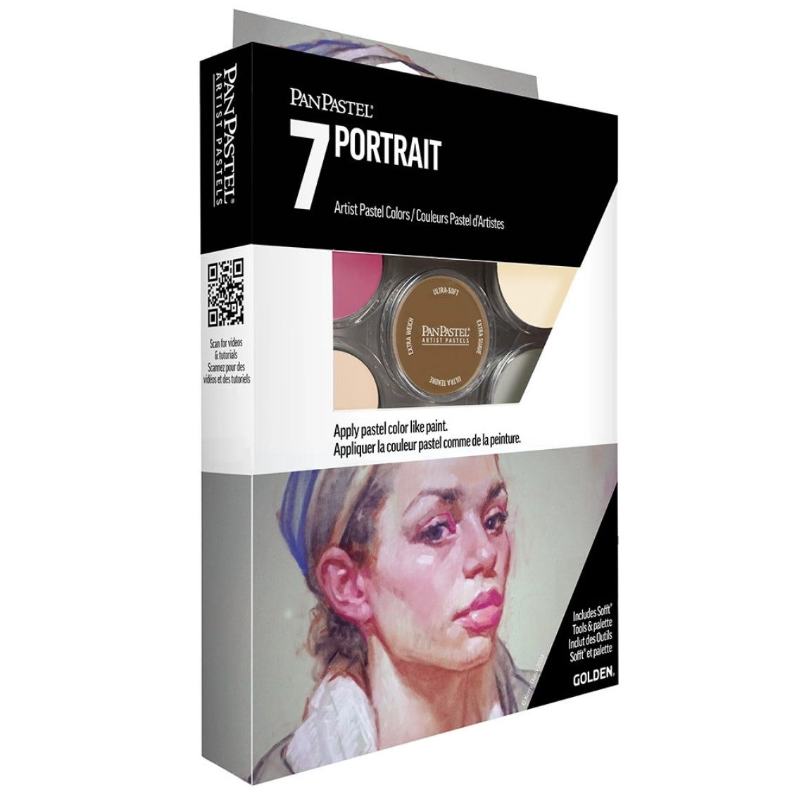 PanPastel Ultra Soft Artist Pastel Portrait Set 7'li