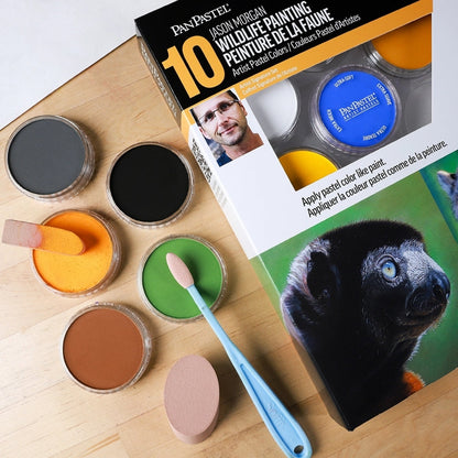 PanPastel Ultra Soft Artist Pastel Wildlife Paint Set 10'lu