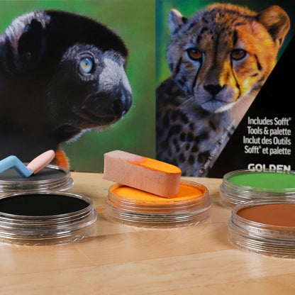 PanPastel Ultra Soft Artist Pastel Wildlife Paint Set 10'lu