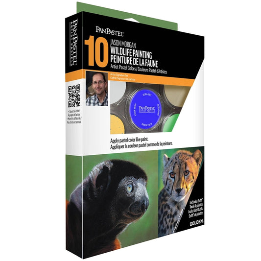 PanPastel Ultra Soft Artist Pastel Wildlife Paint Set 10'lu