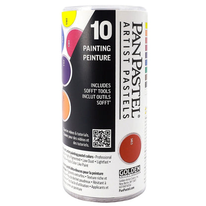 PanPastel Ultra Soft Artist Pastel Painting Set 10'lu