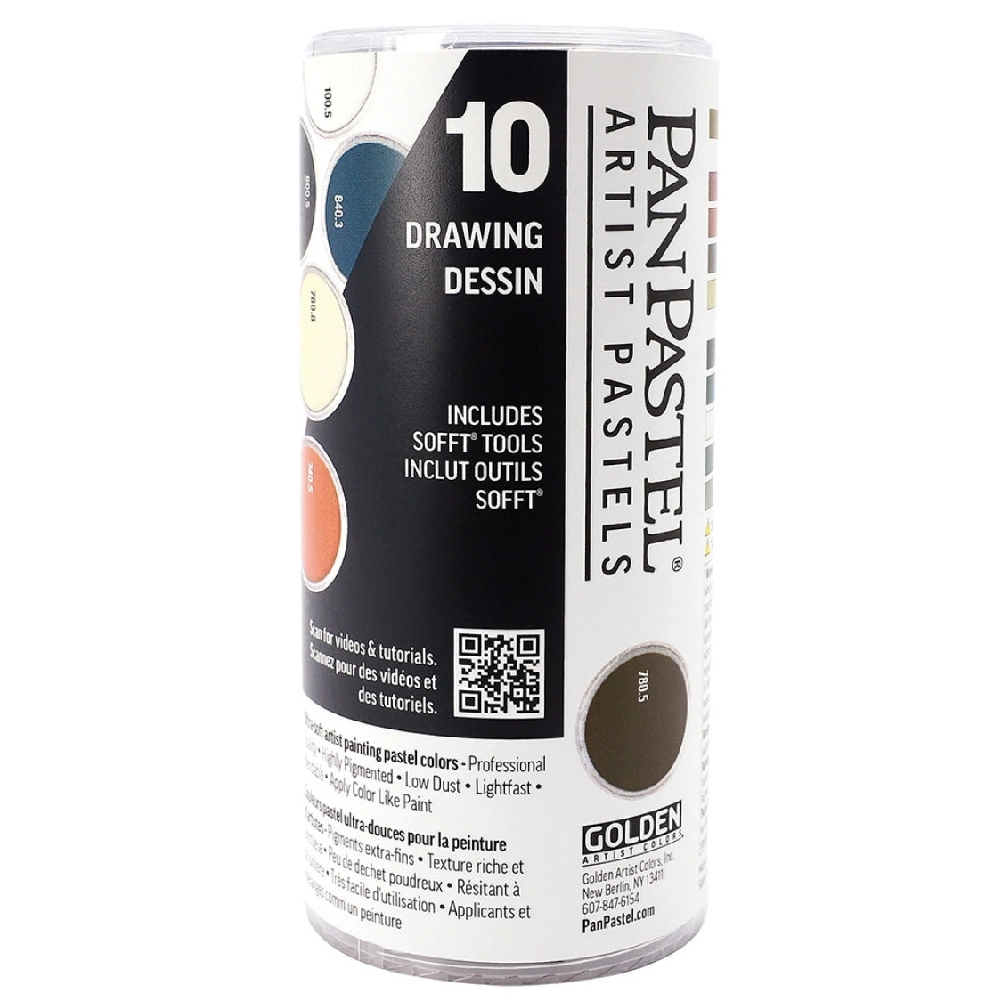 PanPastel Ultra Soft Artist Pastel Drawing Set 10'lu
