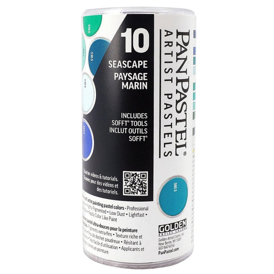 PanPastel Ultra Soft Artist Pastel Seascape Set 10'lu