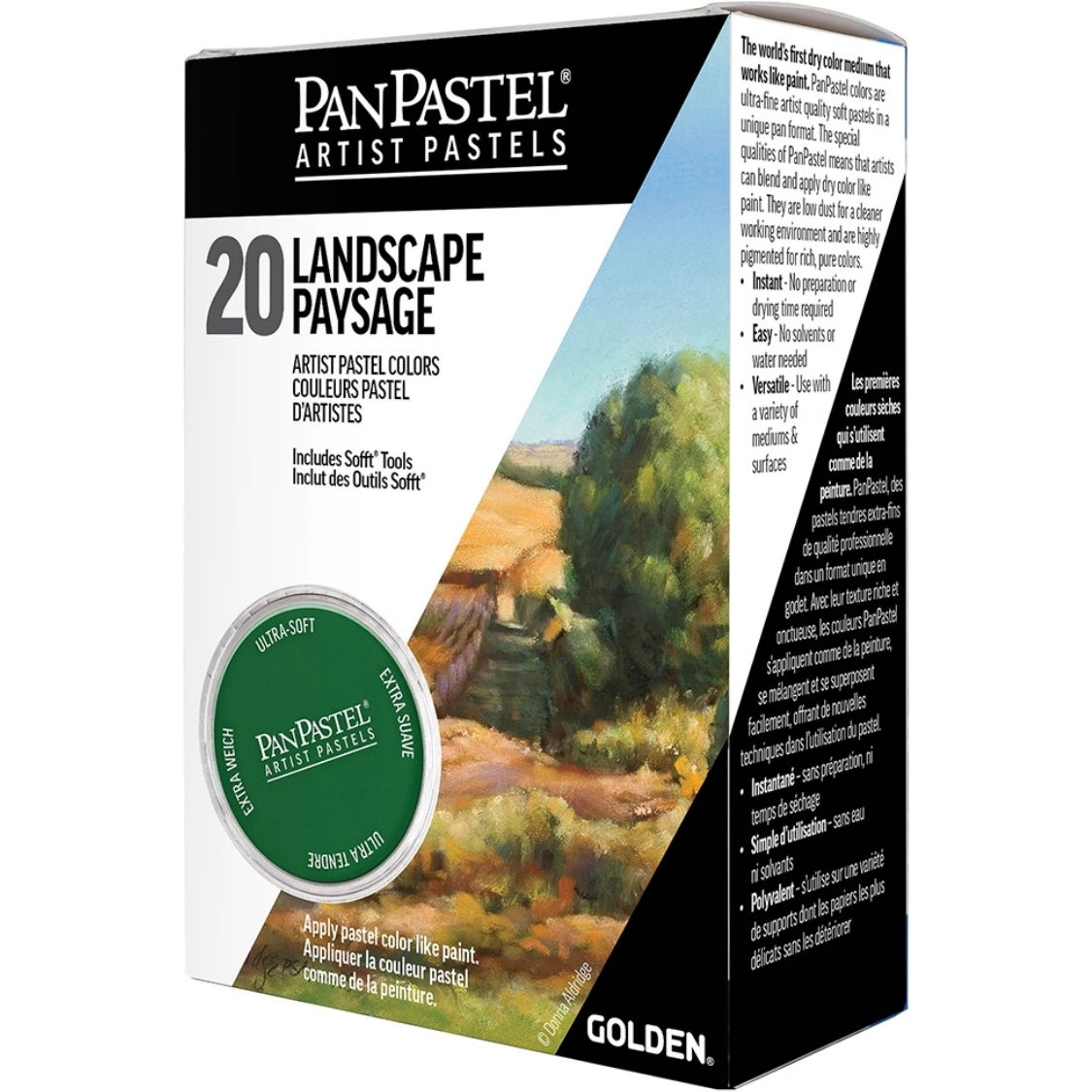PanPastel Ultra Soft Artist Pastel Landscape Set 20'li