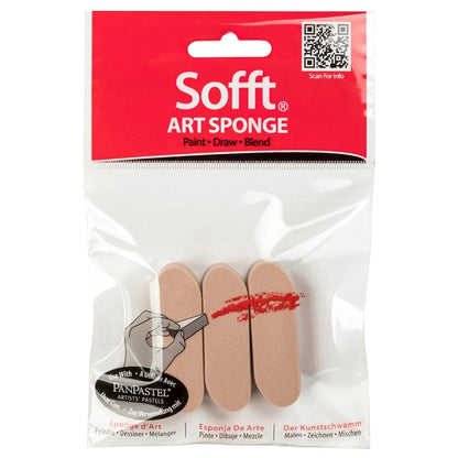 PanPastel Sofft 3 Sponge Bar Round Set 3'lü