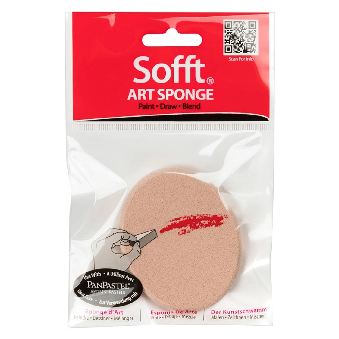 PanPastel Sofft 1 Sponge Bar Big Oval Set