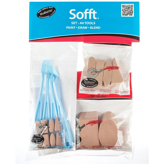 PanPastels Sofft Knives and Covers Combo Pack 44'lü