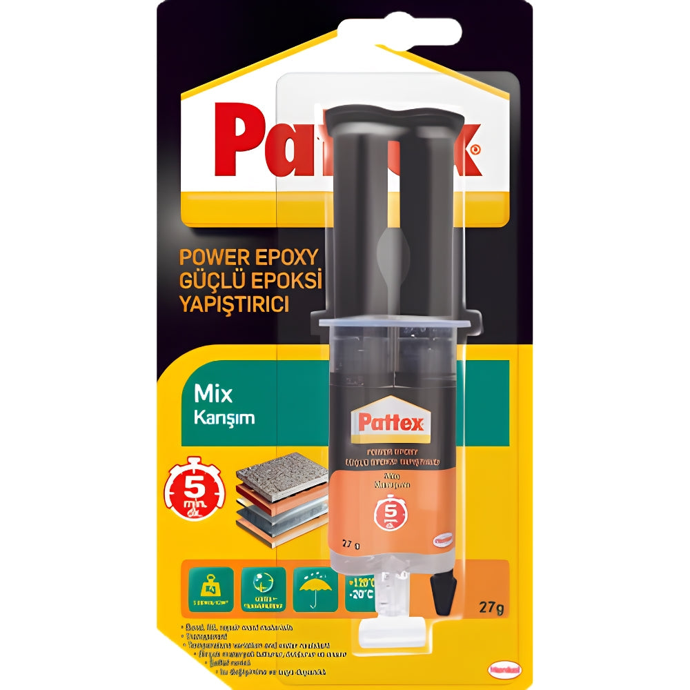 Pattex Universal Mix Epoksi Yapıştırıcı 27gr