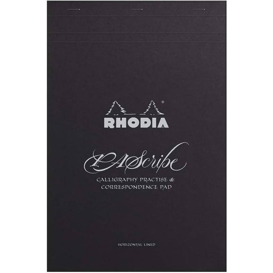 Rhodia Pascribe Calligraphy Blok 21x31,5cm Siyah Renkli 60 Yaprak