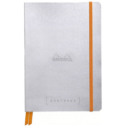 Rhodia Rhodiarama Kişisel Dot Ajanda A5 (148x210mm) Silver 120 Sayfa Numaralı