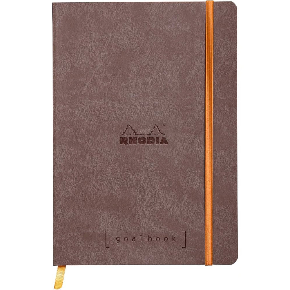 Rhodia Rhodiarama Kişisel Dot Ajanda A5 (148x210mm) Chocolate 120 Sayfa Numaralı