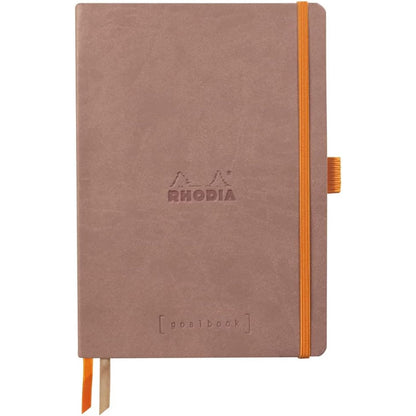 Rhodia Rhodiarama Kişisel Dot Ajanda A5 (148x210mm) Taupe 120 Sayfa Numaralı