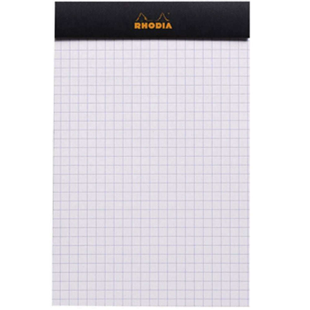 Rhodia Basics No.14 Kareli Bloknot 80gr (110x170mm) 80 Yaprak Siyah Kapak