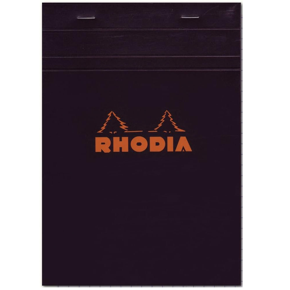 Rhodia Basics No.14 Kareli Bloknot 80gr (110x170mm) 80 Yaprak Siyah Kapak