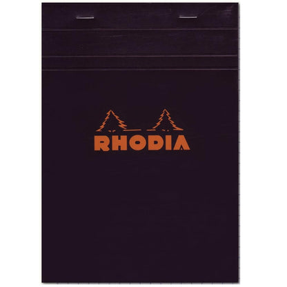 Rhodia Basics No.14 Kareli Bloknot 80gr (110x170mm) 80 Yaprak Siyah Kapak