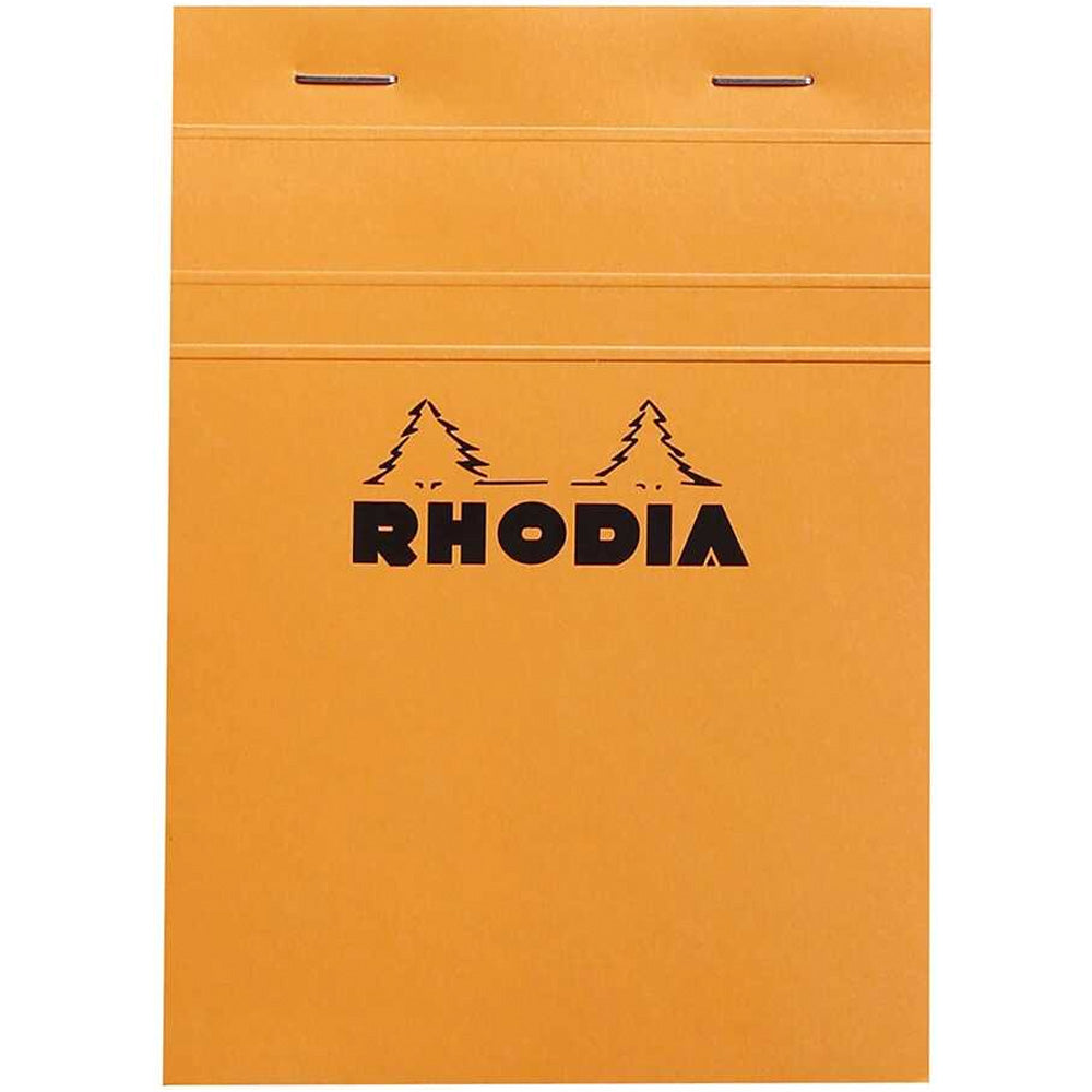 Rhodia Basics No.14 Kareli Bloknot 80gr (110x170mm) 80 Yaprak Turuncu Kapak
