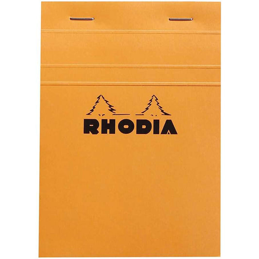 Rhodia Basics No.14 Kareli Bloknot 80gr (110x170mm) 80 Yaprak Turuncu Kapak
