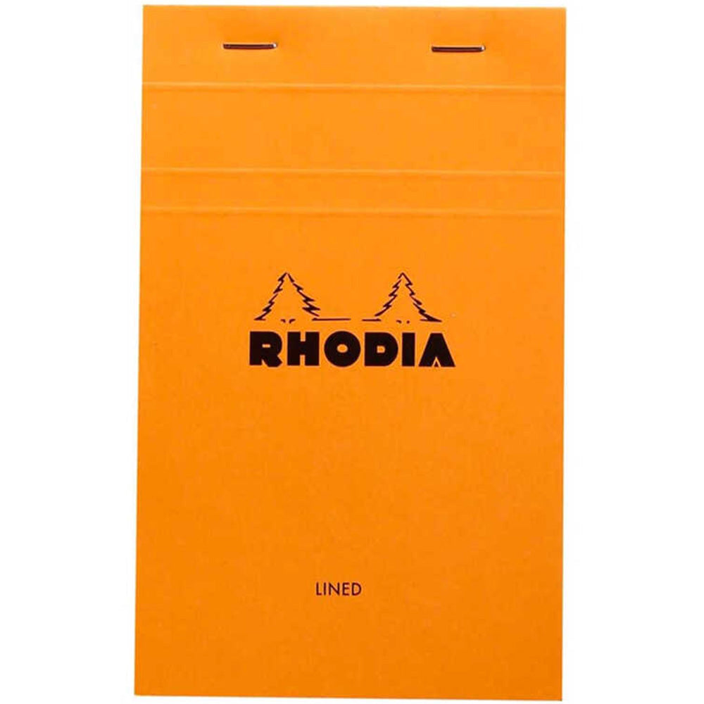 Rhodia Basics No.14 Çizgili Bloknot 80gr (110x170mm) 80 Yaprak Turuncu Kapak
