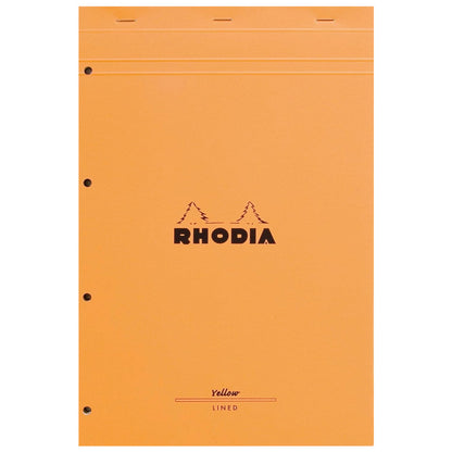 Rhodia Basics No.20 Çizgili Bloknot 80gr A4+(210x318mm) 80 Yaprak Turuncu Kapak