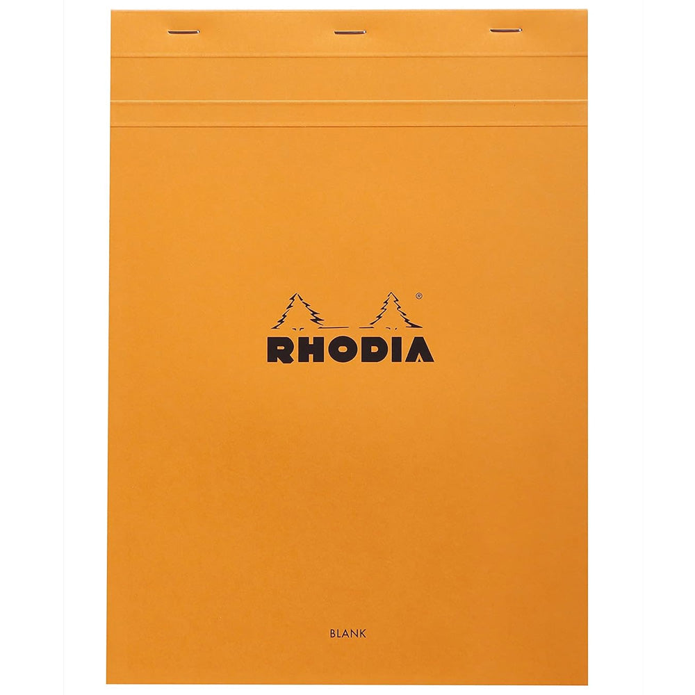 Rhodia Basics No.18 Çizgisiz Bloknot 80gr A4(210x297mm) 80 Yaprak Turuncu Kapak