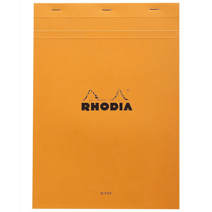 Rhodia Basics No.18 Çizgisiz Bloknot 80gr A4(210x297mm) 80 Yaprak Turuncu Kapak