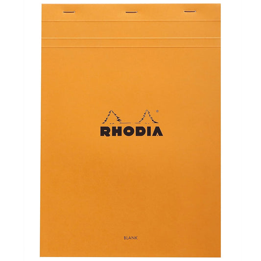 Rhodia Basics No.18 Çizgisiz Bloknot 80gr A4(210x297mm) 80 Yaprak Turuncu Kapak