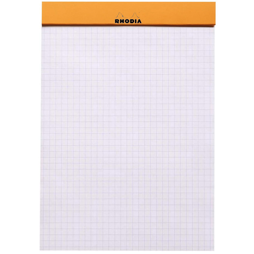 Rhodia Basics No.18 Kareli Bloknot 80gr A4(210x297mm) 80 Yaprak Turuncu Kapak