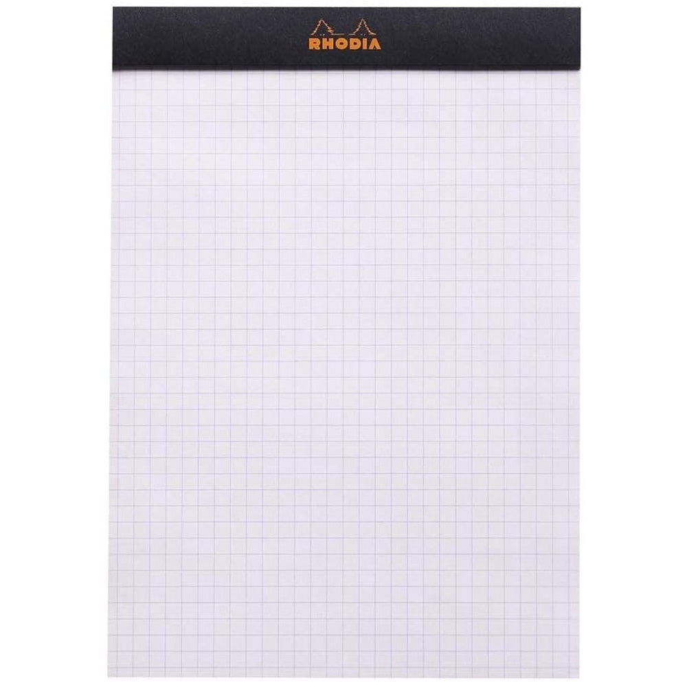 Rhodia Basics No.18 Kareli Bloknot 80gr A4(210x297mm) 80 Yaprak Siyah Kapak