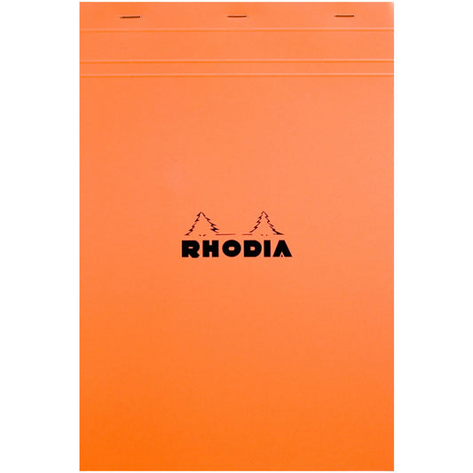 Rhodia Basics No.18 Kareli Bloknot 80gr A4(210x297mm) 80 Yaprak Turuncu Kapak