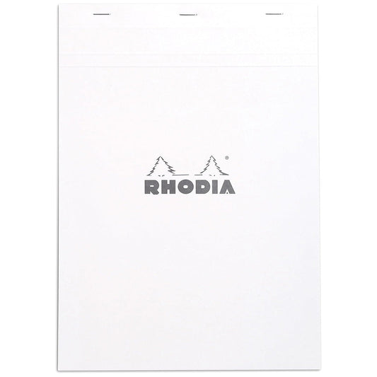 Rhodia Basics No.18 Kareli Bloknot 80gr A4(210x297mm) 80 Yaprak Beyaz Kapak