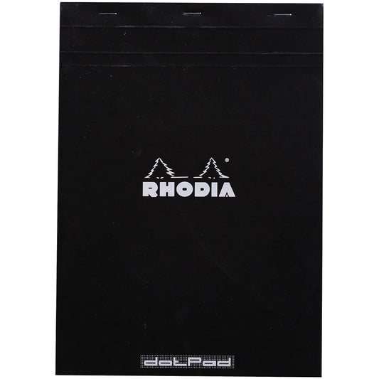 Rhodia Basics No.18 Dot Bloknot 80gr A4(210x297mm) 80 Yaprak Siyah Kapak