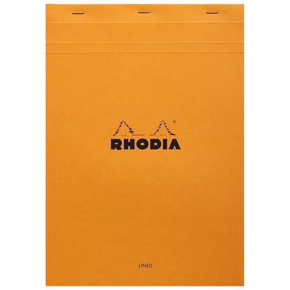 Rhodia Basics No.18 Çizgili Bloknot 80gr A4(210x297mm) 80 Yaprak Turuncu Kapak