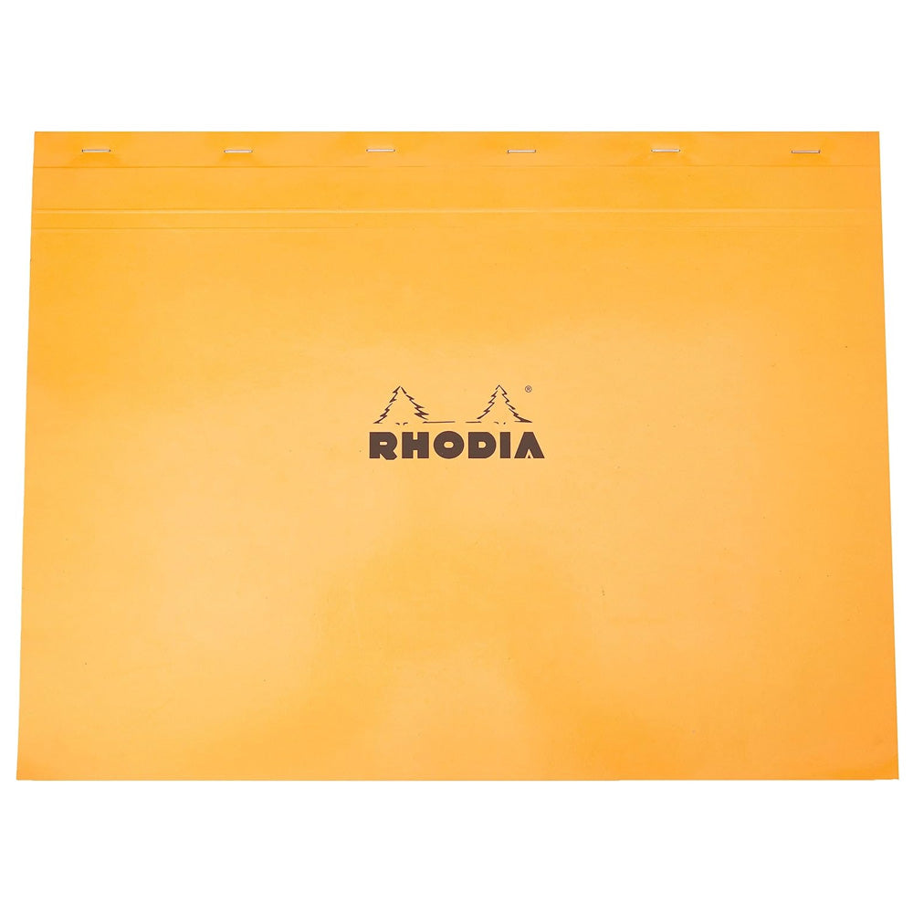 Rhodia Basics No.38 Kareli Bloknot 80gr A3+(420x318mm) 80 Yaprak Turuncu Kapak