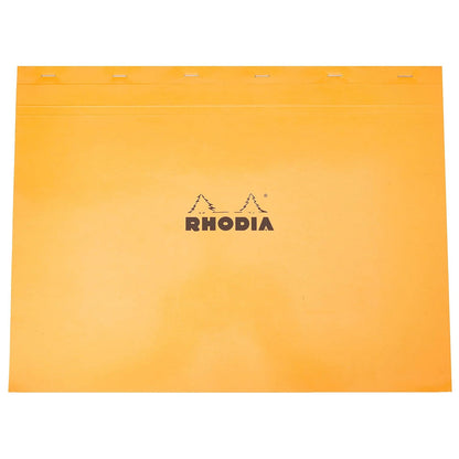 Rhodia Basics No.38 Kareli Bloknot 80gr A3+(420x318mm) 80 Yaprak Turuncu Kapak
