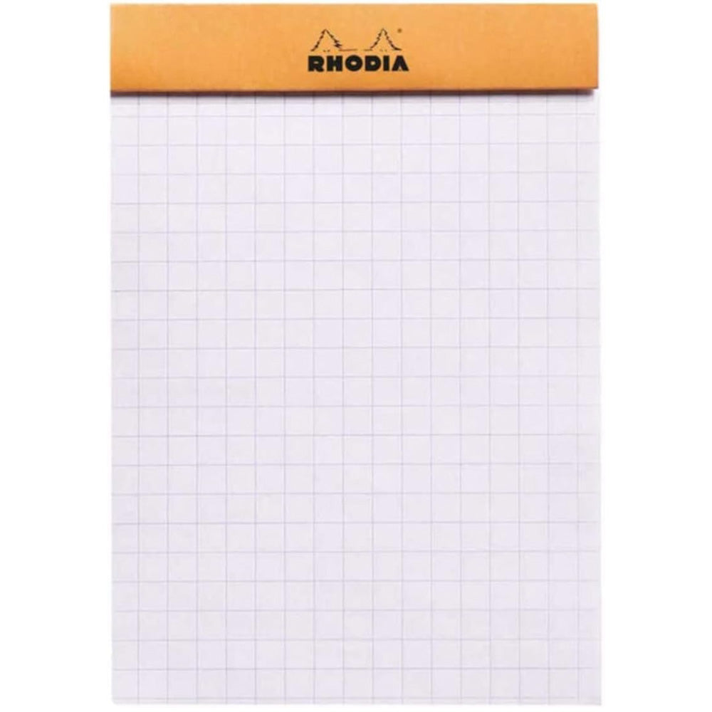 Rhodia Basics No.11 Kareli Bloknot 80gr A7(74x105mm) 80 Yaprak Turuncu Kapak