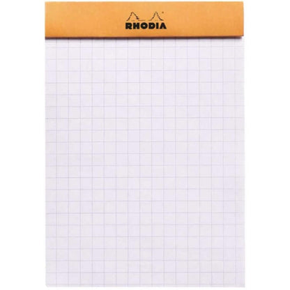 Rhodia Basics No.11 Kareli Bloknot 80gr A7(74x105mm) 80 Yaprak Turuncu Kapak