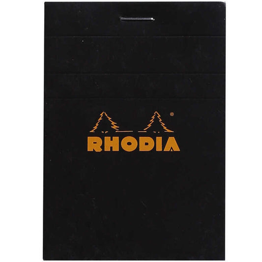 Rhodia Basics No.11 Kareli Bloknot 80gr A7(74x105mm) 80 Yaprak Siyah Kapak