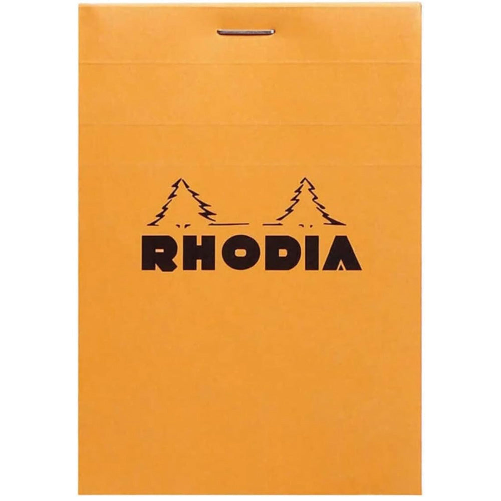 Rhodia Basics No.11 Kareli Bloknot 80gr A7(74x105mm) 80 YaprakTuruncu Kapak