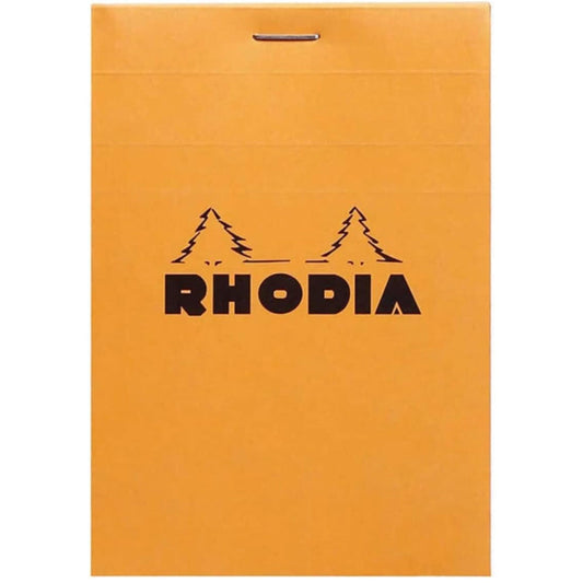 Rhodia Basics No.11 Kareli Bloknot 80gr A7(74x105mm) 80 YaprakTuruncu Kapak