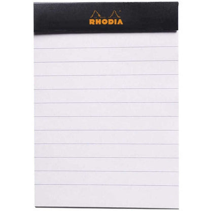 Rhodia Basics No.11 Çizgili Bloknot 80gr A7(74x105mm) 80 Yaprak Siyah Kapak