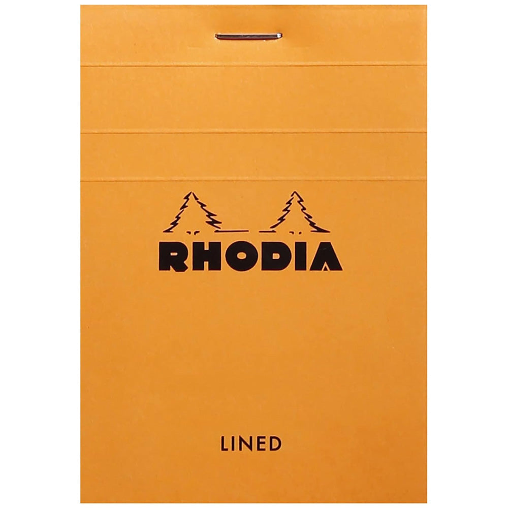 Rhodia Basics No.11 Çizgili Bloknot 80gr A7(74x105mm) 80 Yaprak Turuncu Kapak