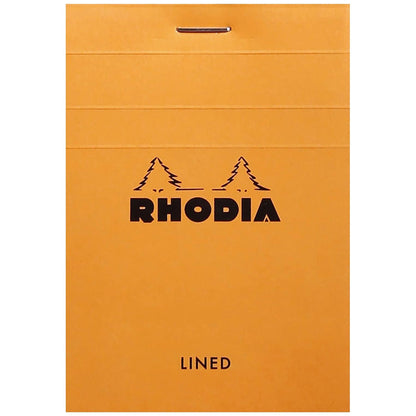 Rhodia Basics No.11 Çizgili Bloknot 80gr A7(74x105mm) 80 Yaprak Turuncu Kapak