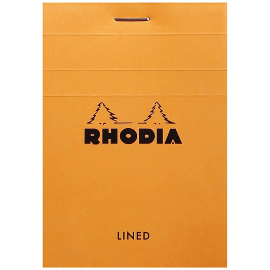 Rhodia Basics No.11 Çizgili Bloknot 80gr A7(74x105mm) 80 Yaprak Turuncu Kapak