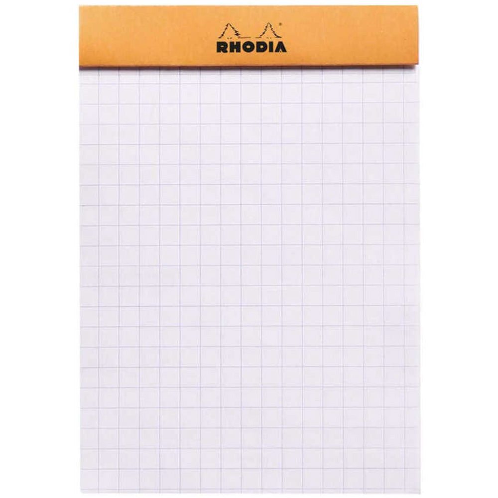 Rhodia Basics No.12 Kareli Bloknot 80gr 85x120mm 80 Yaprak Turuncu Kapak